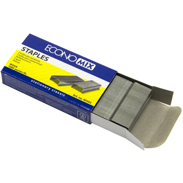 Скоби 24/6 Economix (10) E40302