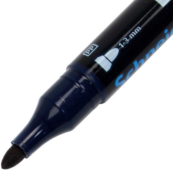 Маркер Permanent Schneider 130 1-3мм черный (10) (400) S113001