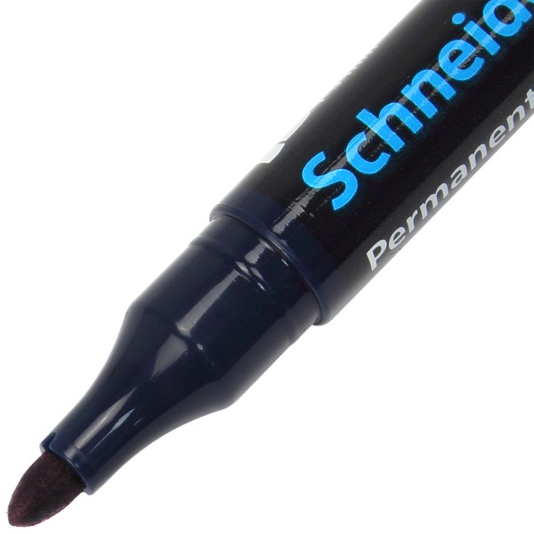 Маркер Permanent Schneider 130 1-3мм синій (10) (400) S113003