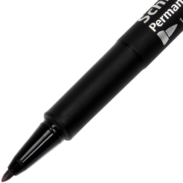 Маркер Permanent Schneider 166 1мм чорний (10) (500) S116601