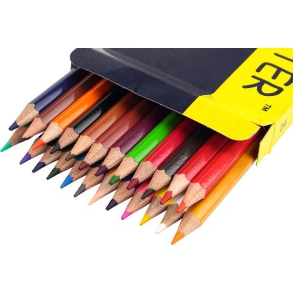 Олівці кольорові Marco 24 кольори (6) (120) 4100-24CB 