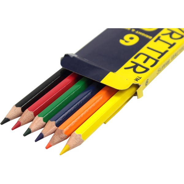 Олівці кольорові 6 кольорів Marco (24) (480) 4100-6СВ 