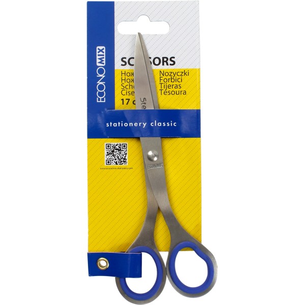Ножиці офісні Economix 17см (12) E40423
