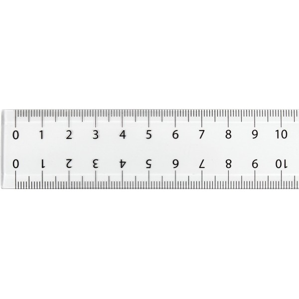 Линейка пластиковая прозрачная 30см 1 Вересня 370344