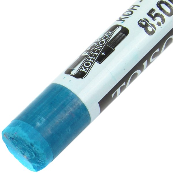 Мелки пастельные Koh-i-noor TOISON D'OR cobalt green light/кобальтовый светло-зеленый (12) 8500079002SV