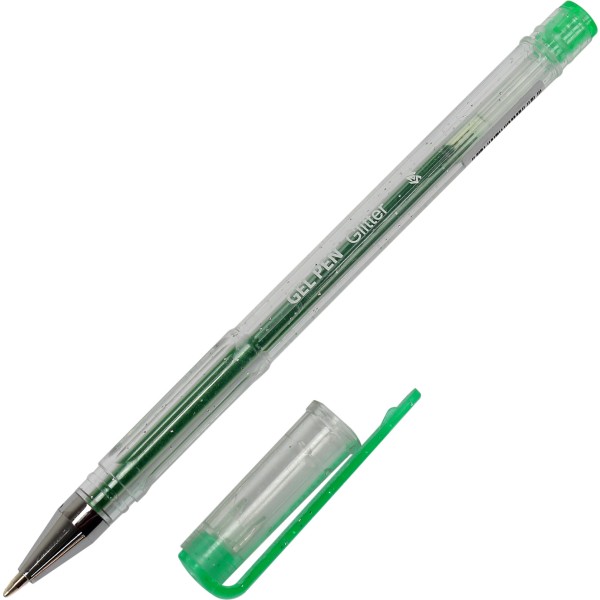 Набір ручок гелевих Yes Glitter 6 кольорів (10) 411702