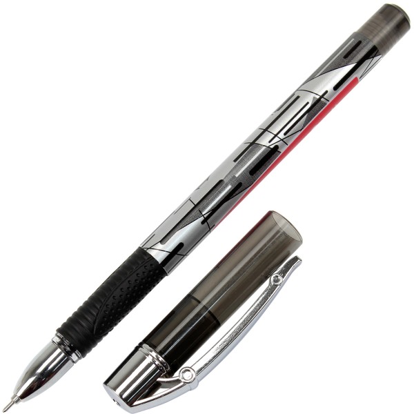 Ручка кулькова Radius Max O-miles 10 км 0,7 мм чорна (12) (144) (1728) 9290