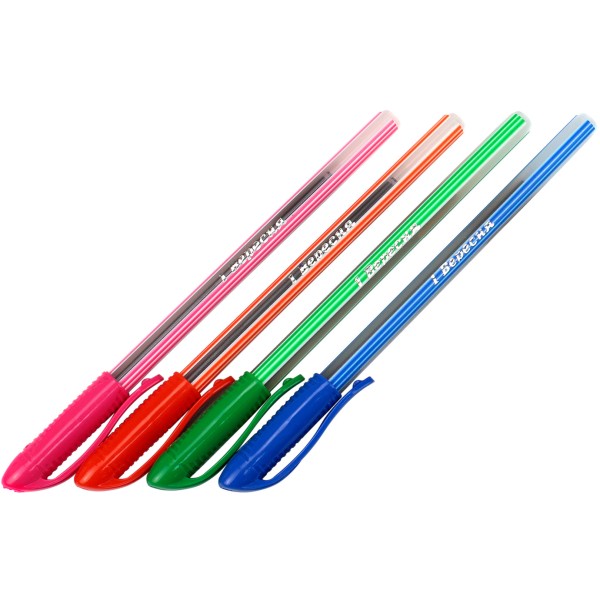 Ручка шариковая масляная 1 Вересня Keny 411033 синяя