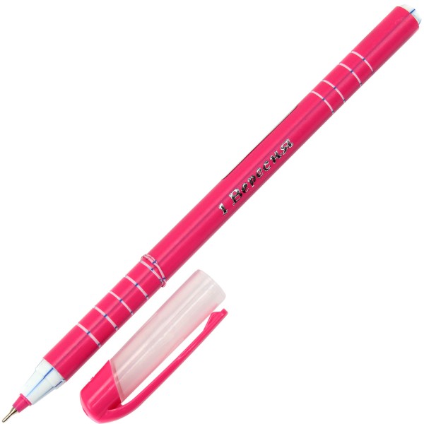 Ручка шариковая 1 Вересня Delta 0,6мм синяя (30) (50) (600) (2400) 411082