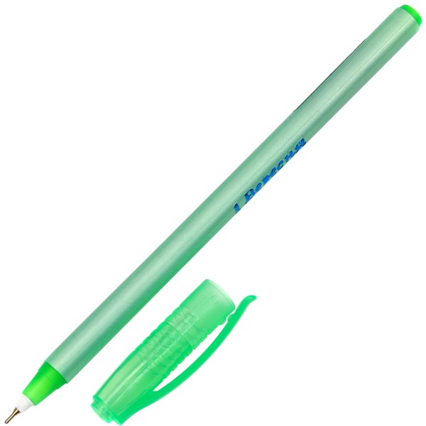 Ручка кулькова масляна 1 Вересня D'Fine Pearl 411080 синя