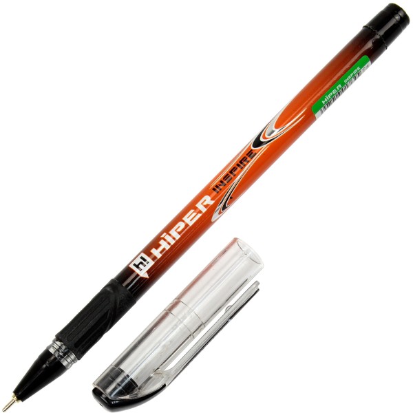 Ручка масляна кулькова Hiper Inspire 0,7 мм зелена (10) (100) (1000) HO-115