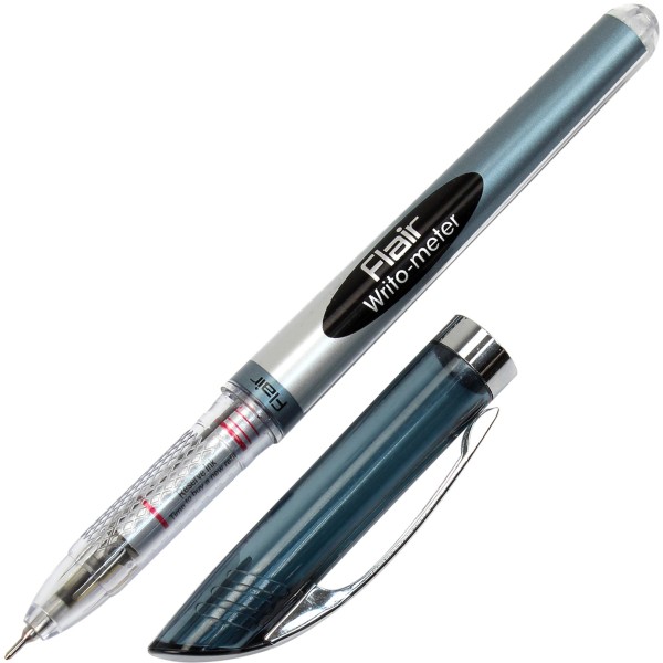 Ручка шариковая Flair Writometer ball 743 черная