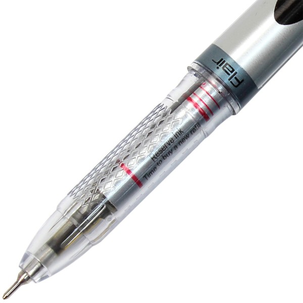 Ручка шариковая Flair Writometer ball 743 черная