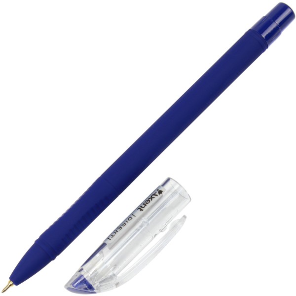 Ручка кулькова Axent Direct 0,5мм синя (12) (144) (1728) AB1002-02