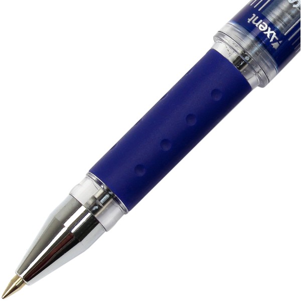 Ручка кулькова Axent Solo 0,5мм синя (12) (144) AB1003-02