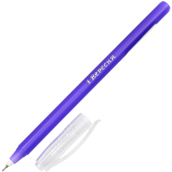 Ручка кулькова 1 Вересня Radium 0,6мм синя (30) (600) 411053