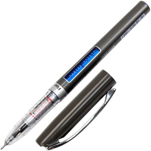 Ручка кулькова масляна Flair Writometer 871B чорна Jumbo