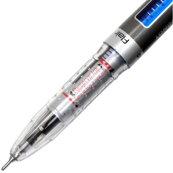 Ручка кулькова масляна Flair Writometer 871B чорна Jumbo