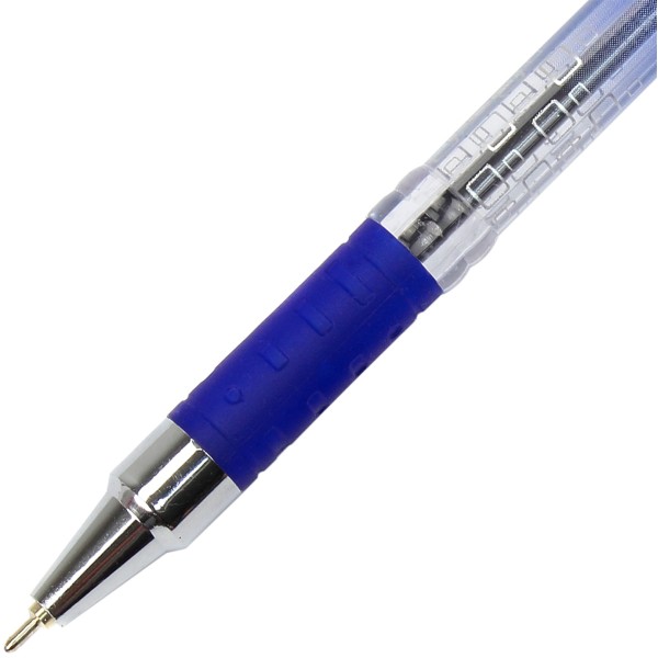 Ручка шариковая Radius I-pen 0,7мм синяя полупрозрачный корпус, картонная упаковка (50) (300) (1200) 0184