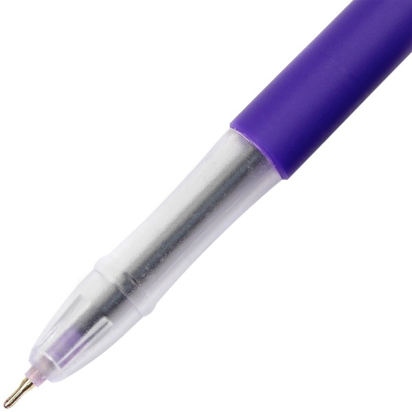 Ручка шариковая Radius Face pen 0,7мм картонная упаковка, фиолетовая (50) (500) (2000) 7890