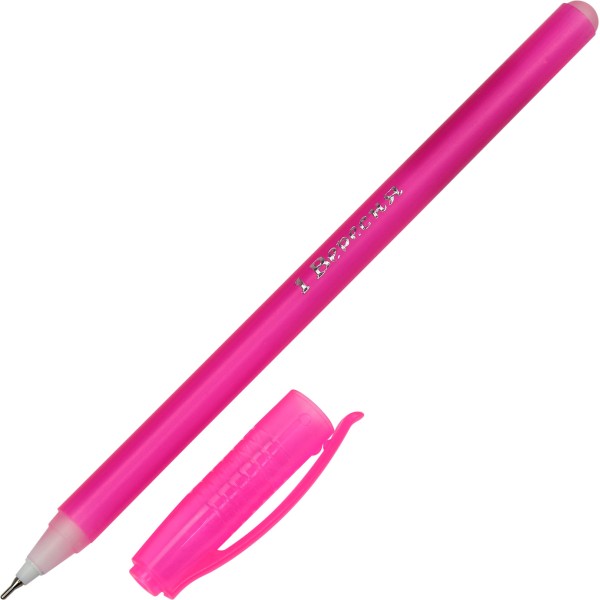 Ручка шариковая 1 Вересня D'Fine 0,6мм синяя (30) (50) (600) (2400) 411081