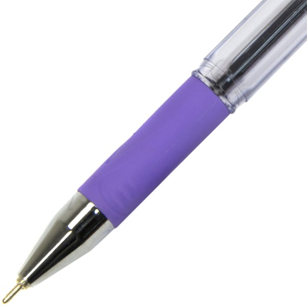 Ручка гелевая Hiper Marvel 0,7 мм фиолетовая (10) (100) HG-2175