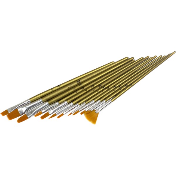 Набір пензлів 12 шт Neo Line нейлон (6) (12) (72) PBD-12/1906