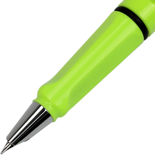 Ручка чернильная Picasso в в пластиковом футляре, с капсулами (3 шт), зеленый корпус 450F