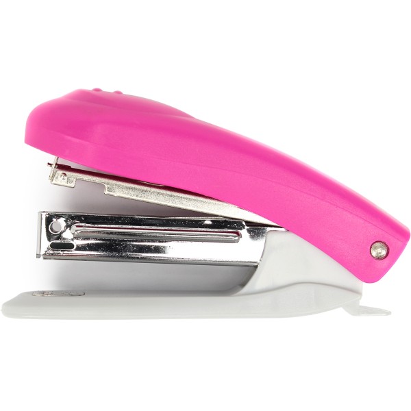 Степлер 10 Axent Welle-2 12 аркушів пластиковий рожевий (12) 4813-10