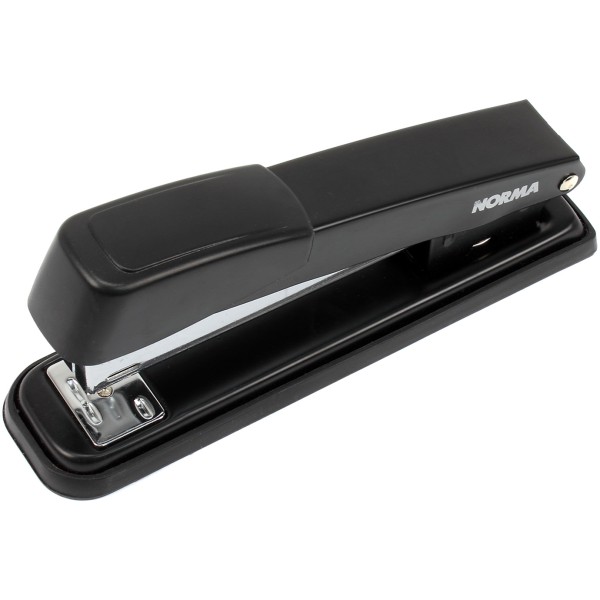 Степлер Norma 24/6, 26/6 20 аркушів металевий, чорний (12) 4124