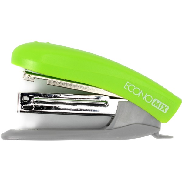 Степлер Economix 16 аркушів 10 пластиковий салатовий E40285-13  