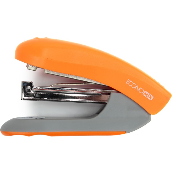 Степлер Economix 30 аркушів 24/6,26/6 пластиковий помаранчевий E40286-06 