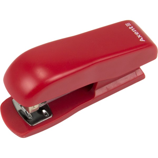 Степлер Axent 20 аркушів 24/6 Standard пластиковий червоний (12) 4223-06-A 