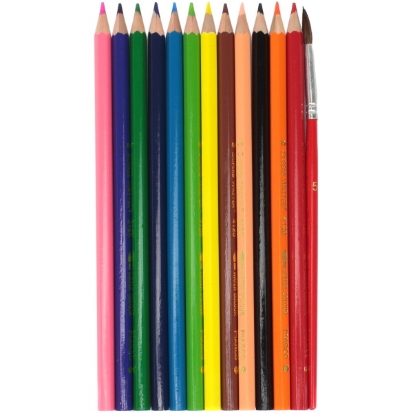 Олівці кольорові акварельні Marco 12 кольорів (12) (240) 4120-12CB 