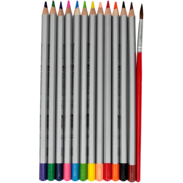 Олівці кольорові акварельні Marco 12 кольорів (12) (240) 7120-12CB