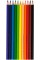 Карандаши цветные 12 цветов Marco (12) (120) 2150ST-12CB/8413