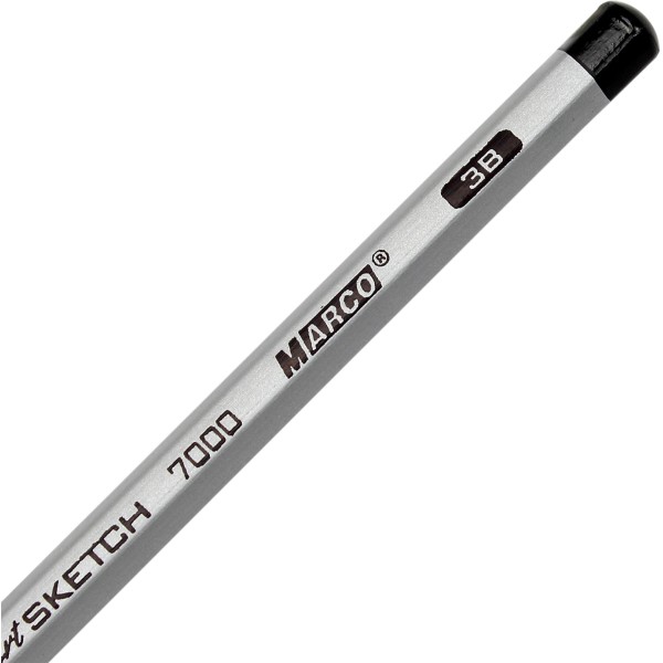 Олівець графітний Marco 3B (12) (144) (2880) FM7000DM-12CB 