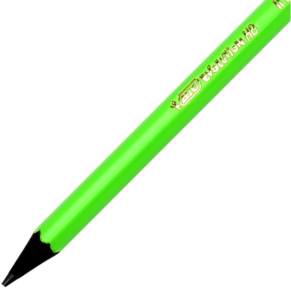 Олівець графітний Bic Флуо HB (12) (72) 940757/199/6182