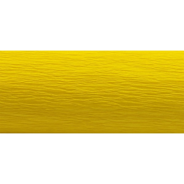 Папір гофра 2мх50см жовтий Interdruk (10) 04/219558