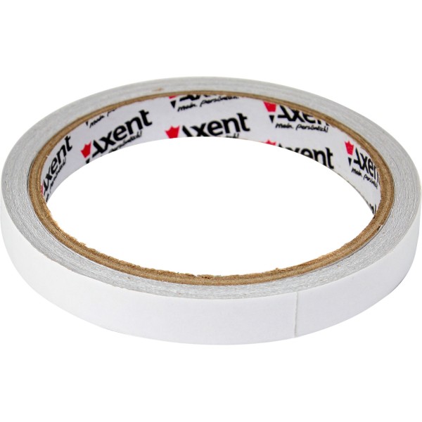 Стрічка клейка двостороння Axent 12ммх10м (12) (144) 3100