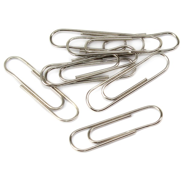 Скрепки Economix 28 мм 100 шт круглые (10) Е41013