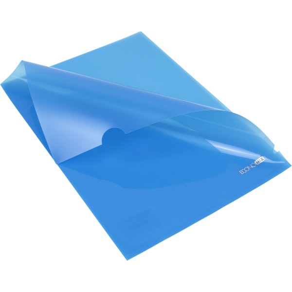 Папка-куточок Economix E31153-02 А4 щільна синя