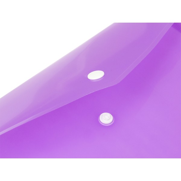 Папка-конверт Economix А5 на кнопці прозора (12) (192) E31316/E31316s