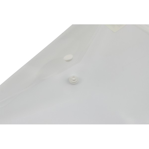 Папка Economix B5+ прозрачная на кнопке (12) (180) E31302-00