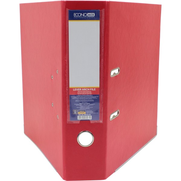 Папка-реєстратор Economix Lux А4 7см зібрана червона (10) E39723*-03 