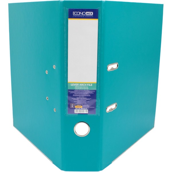 Папка-реєстратор Economix Lux А4 7см зібрана бірюзова (1) (10) E39723*-21 