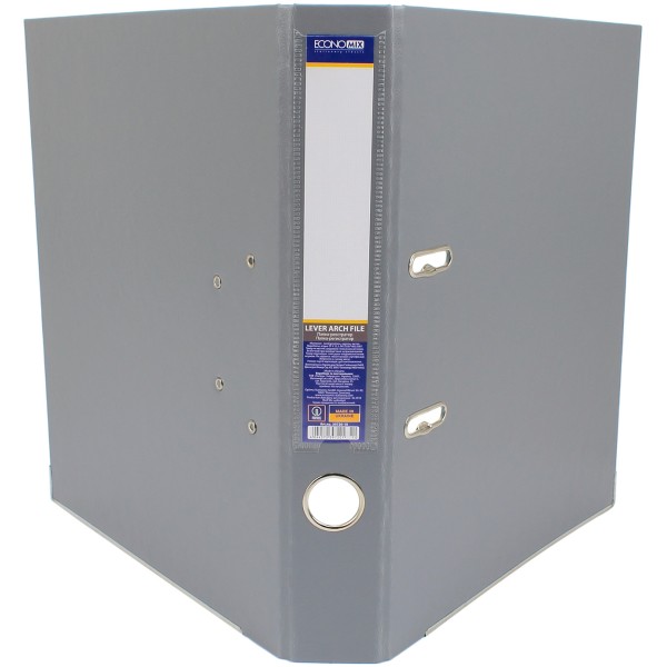 Папка-реєстратор Economix А4 5см зібрана сіра (10) E39720*-10