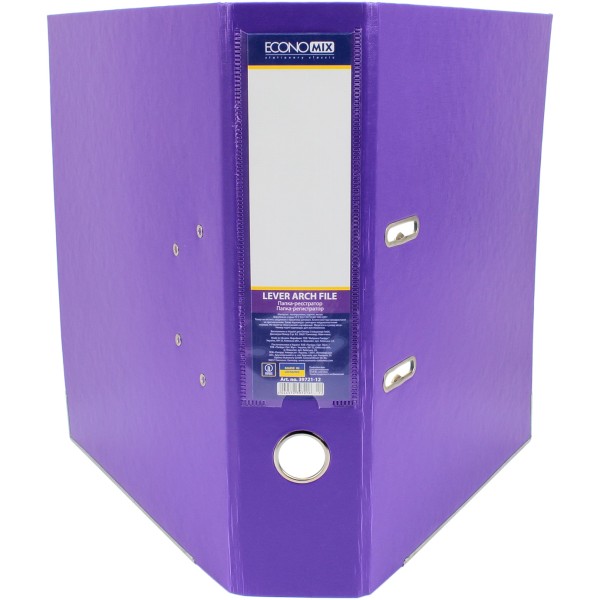 Папка-реєстратор Economix А4 7см зібрана фіолетова (10) E39721*-12