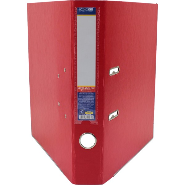 Папка-регистратор Economix Lux А4 ​​5см собранная красная (10) E39722*-03