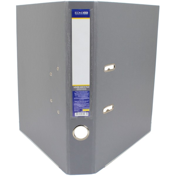 Папка-реєстратор Economix Lux А4 5см зібрана сіра E39722*-10